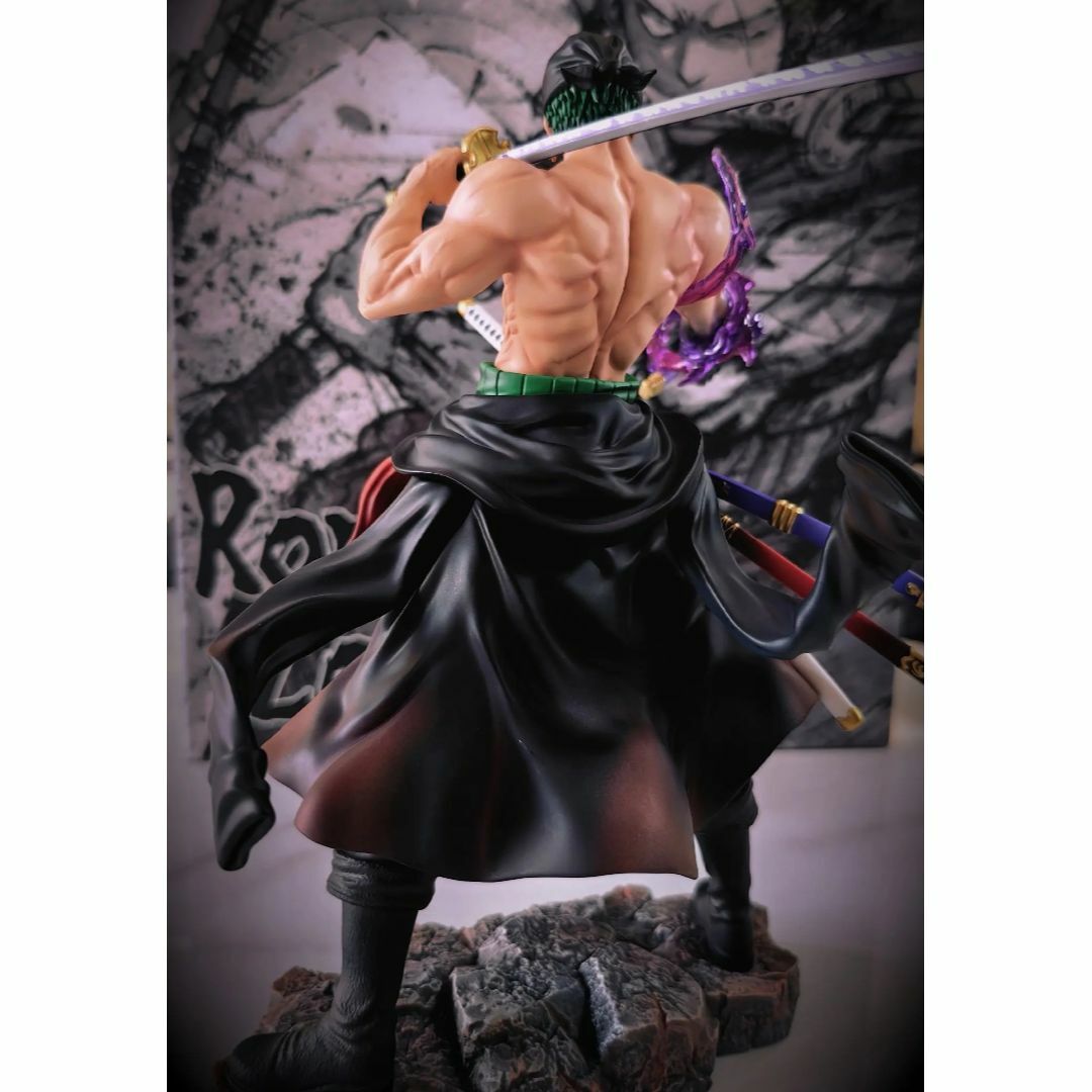 ワンピース ロロノア・ゾロ フィギュア 塗装済み完成品 ガレージ ワンピース ロロノア・ゾロ フィギュア 塗装済み完成品 ガレージ
