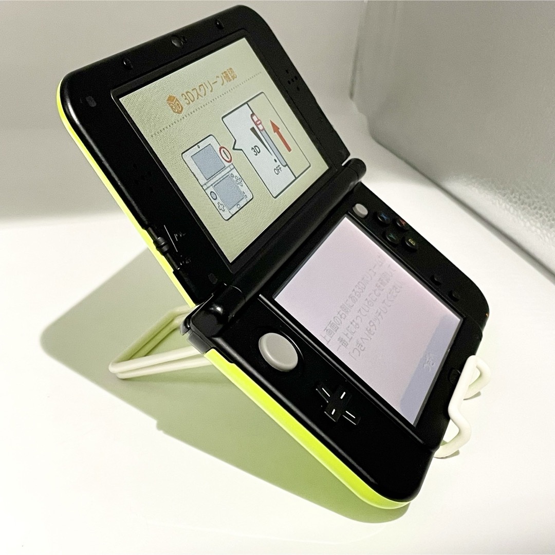 【完品・IPS液晶】 Newニンテンドー3DS LLライム ブラック 本体 【完品・IPS液晶】 Newニンテンドー3DS LLライム ブラック 本体
