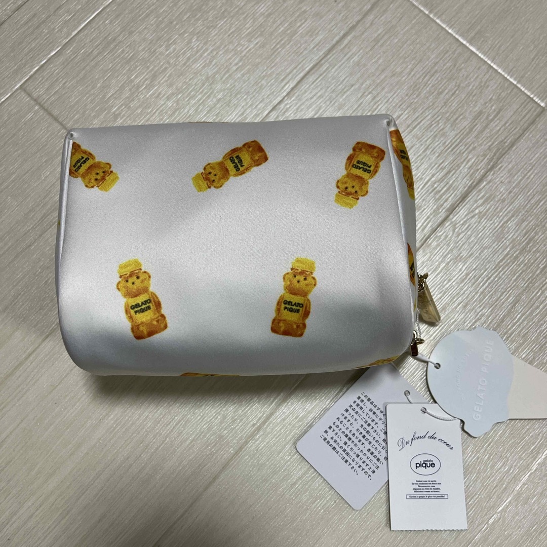 gelato pique(ジェラートピケ)のジェラートピケ　GELATO PIQUE ハニーベアポーチ レディースのファッション小物(ポーチ)の商品写真