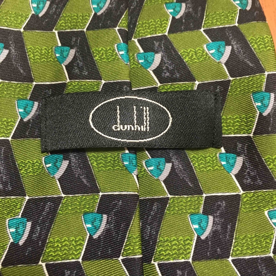 Dunhill(ダンヒル)のdunhill ネクタイ　緑 メンズのファッション小物(ネクタイ)の商品写真