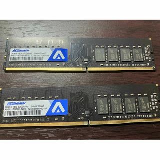 Acclamator　16GB　2枚　3200MHz　PC4-25600(PCパーツ)