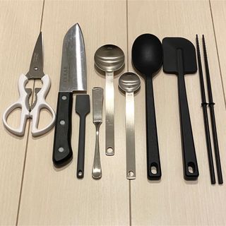 ニトリ 無印良品 カトラリー 調理器具 キッチン用品 9点セット まとめ売り(調理道具/製菓道具)