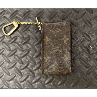 ルイヴィトン(LOUIS VUITTON)のルイヴィトンキーケース ポシェットクレ モノグラム(キーケース)