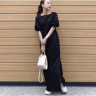 トゥデイフル(TODAYFUL)のpuff sleeve onepiece  (ロングワンピース/マキシワンピース)