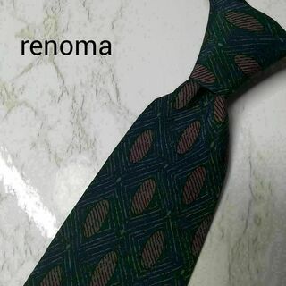 レノマ(RENOMA)のrenoma　極上美品　シルク100%　薄手生地　イタリア製(ネクタイ)