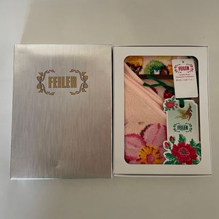 フェイラー(FEILER)の【新品】FEILER  フェイラー☆ハンカチ＆ティッシュポーチセット(ハンカチ)