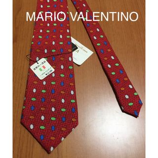 MARIO VALENTINO ネクタイ　赤