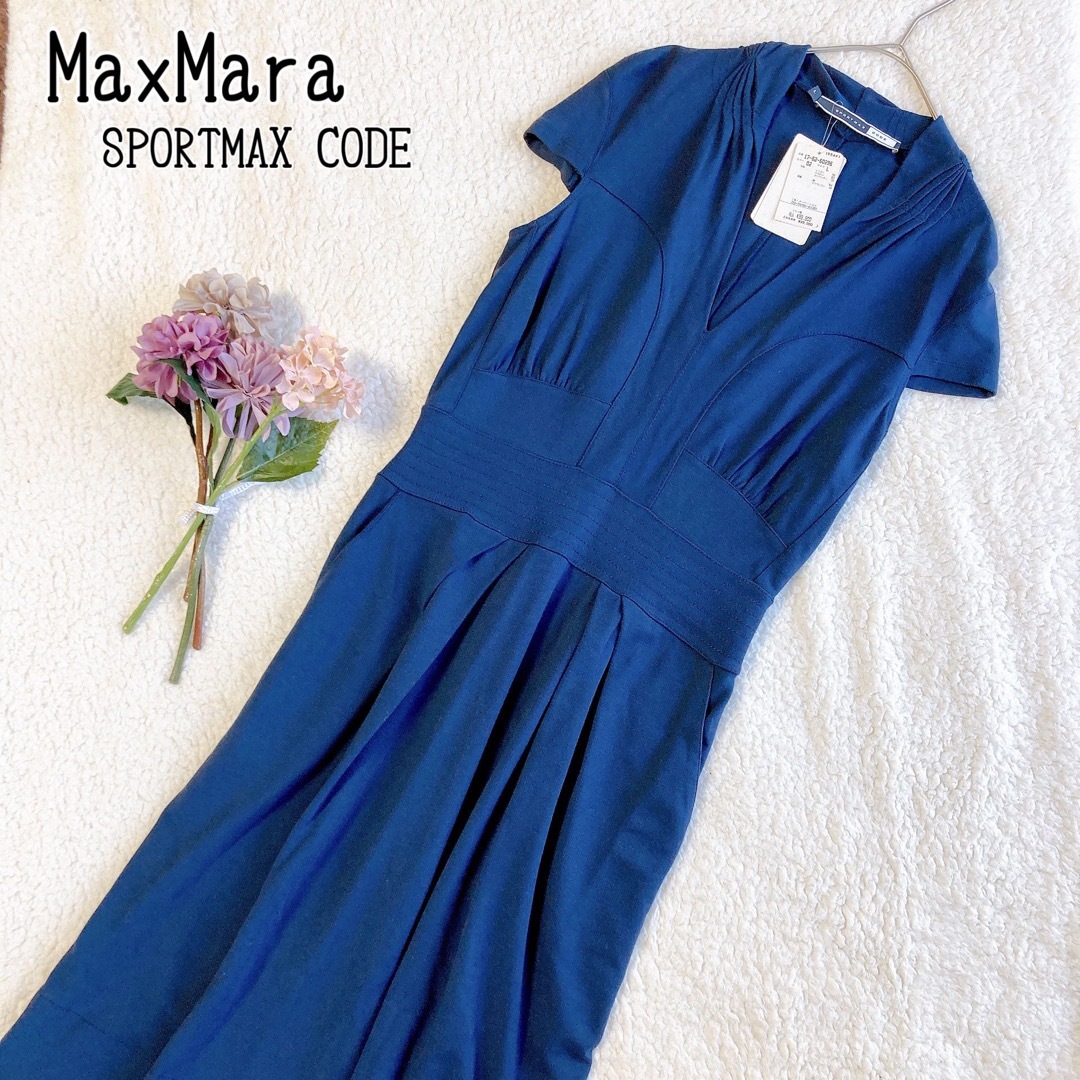 タグ付き未使用品　MaxMara SPORTMAX CODE ワンピース　L | フリマアプリ ラクマ