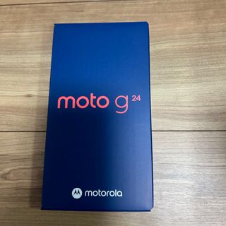 新品未使用 Motorola moto g24 スマートフォン　マットチャコール(スマートフォン本体)