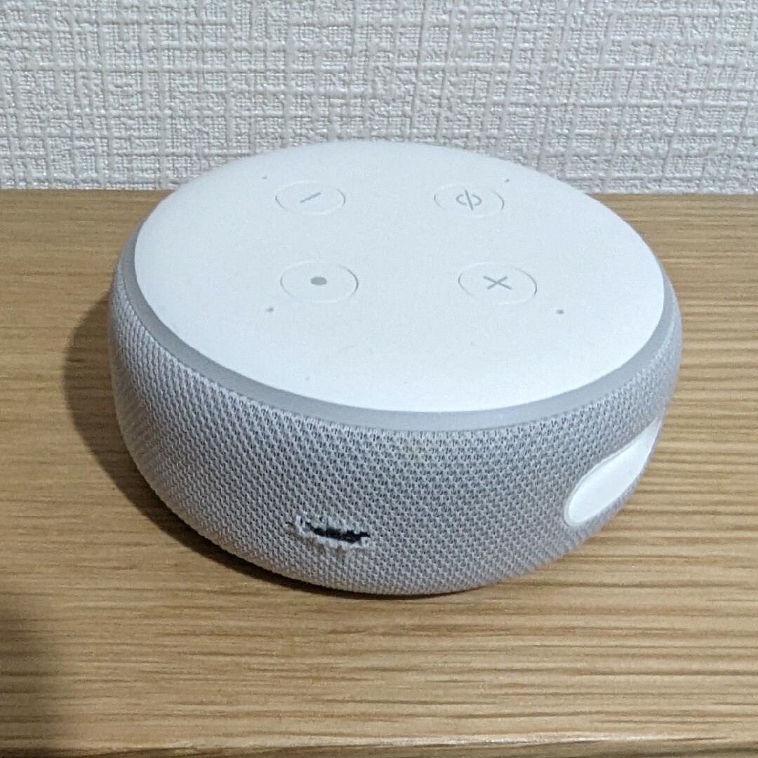 Amazon(アマゾン)のamazon echo dot スマホ/家電/カメラのオーディオ機器(スピーカー)の商品写真