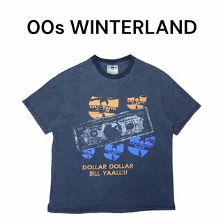 00s WINTERLAND　WU-TANG両面ビッグプリントTシャツ　ウータン(Tシャツ/カットソー(半袖/袖なし))