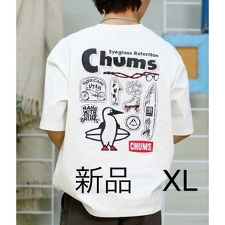 CHUMS - 【新品】XL 白　チャムス　ムラサキスポーツ限定Tシャツ