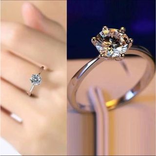 ♡残り僅か♡リング シルバー 韓国 結婚式 パーティー レディース 宝石(リング(指輪))