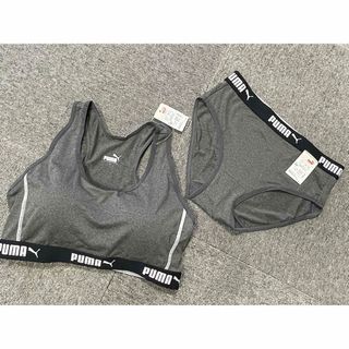 プーマ(PUMA)のPUMA スポーツブラ ショーツ セット  L size(ブラ&ショーツセット)