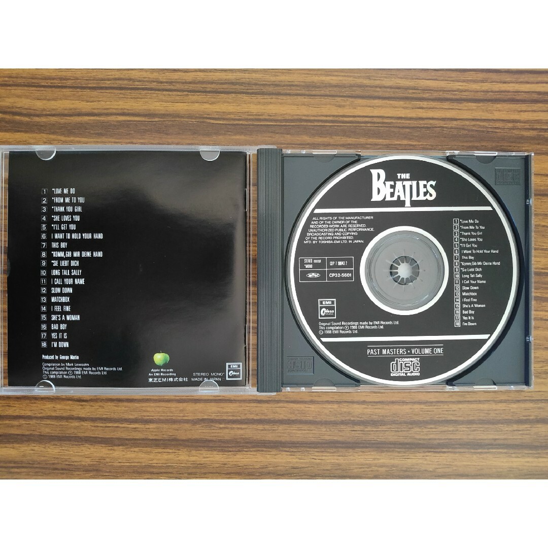 THE BEATLES  PAST MASTERS VOL.1 エンタメ/ホビーのCD(ポップス/ロック(洋楽))の商品写真