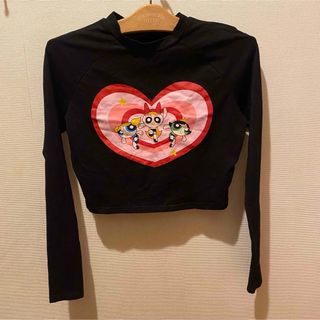 power puff girls  Tシャツ　ロング(Tシャツ(長袖/七分))