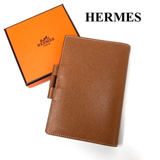 Hermes - エルメス　HERMES  アジェンダ　ヴィジョン　手帳カバー　ブラウン　美品