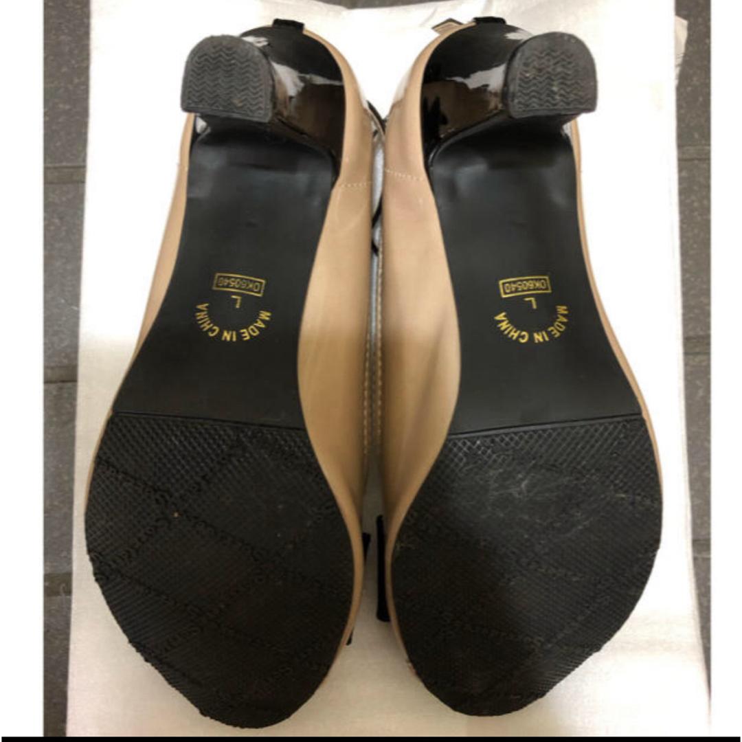 ストラップパンプス　オープントゥ レディースの靴/シューズ(ハイヒール/パンプス)の商品写真