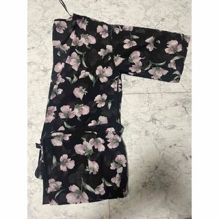 花柄シースルーカーディガンL(カーディガン)