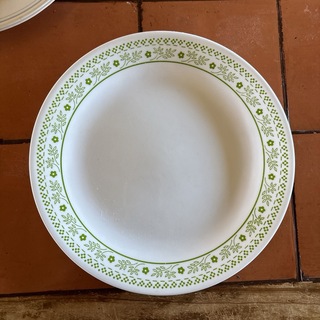 コレール(CORELLE)のコレール　ポップなアメリカン　レトロ風　ディナー皿(食器)