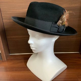 ステットソン(STETSON)のSTETSON ステットソン WHIPPET 中折れハット ブラック(ハット)