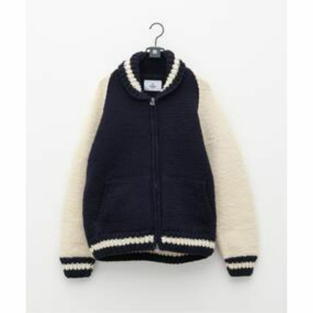 REIGNING CHAMP(レイニングチャンプ)のREIGNING CHAMP HANDKNIT VARSITY SWEATER メンズのトップス(ニット/セーター)の商品写真