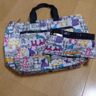 LeSportsac - LeSportsac 猫柄トートバッグセット