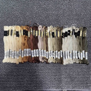 →新品〒【c13】COSMO 刺繍糸 25番 8m 日本製 綿100%(生地/糸)