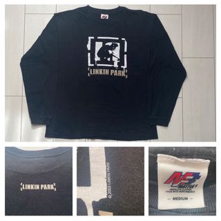 MUSIC TEE - 美品 LINKIN PARK リンキンパーク 2003 ブラック M ロンT 