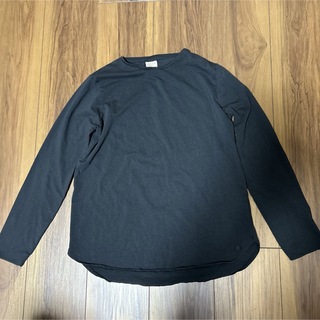ザラ　シンプル黒長袖Tシャツ　150