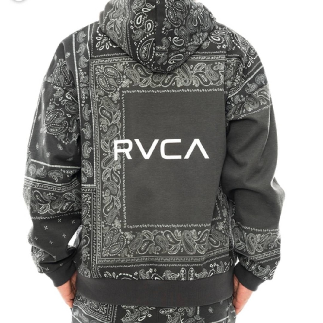 RVCA(ルーカ)の[新品] RVCA ルーカ パーカー バンダナ ペイズリー 防風/撥水 Mサイズ メンズのトップス(パーカー)の商品写真