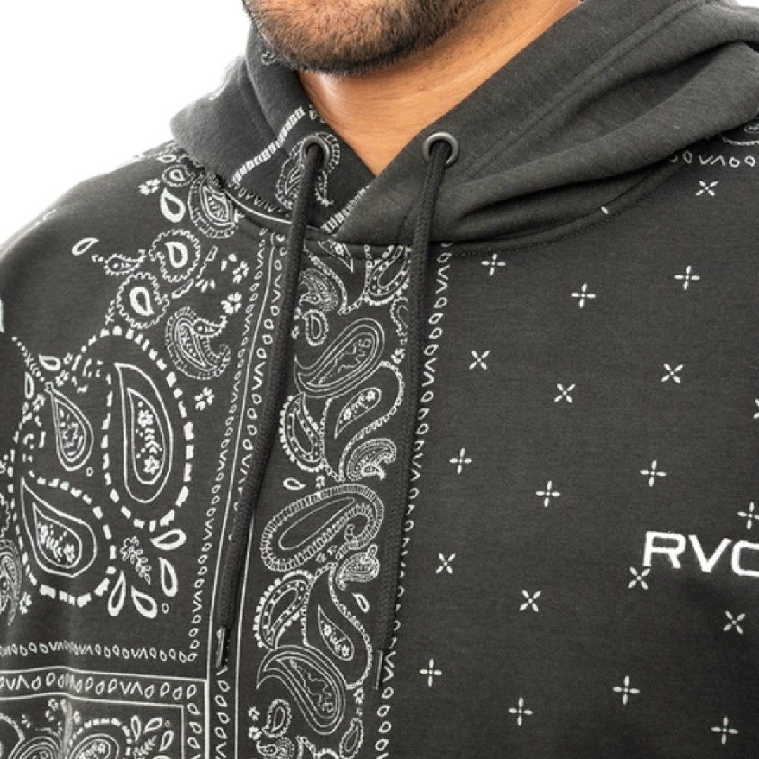 RVCA(ルーカ)の[新品] RVCA ルーカ パーカー バンダナ ペイズリー 防風/撥水 Mサイズ メンズのトップス(パーカー)の商品写真