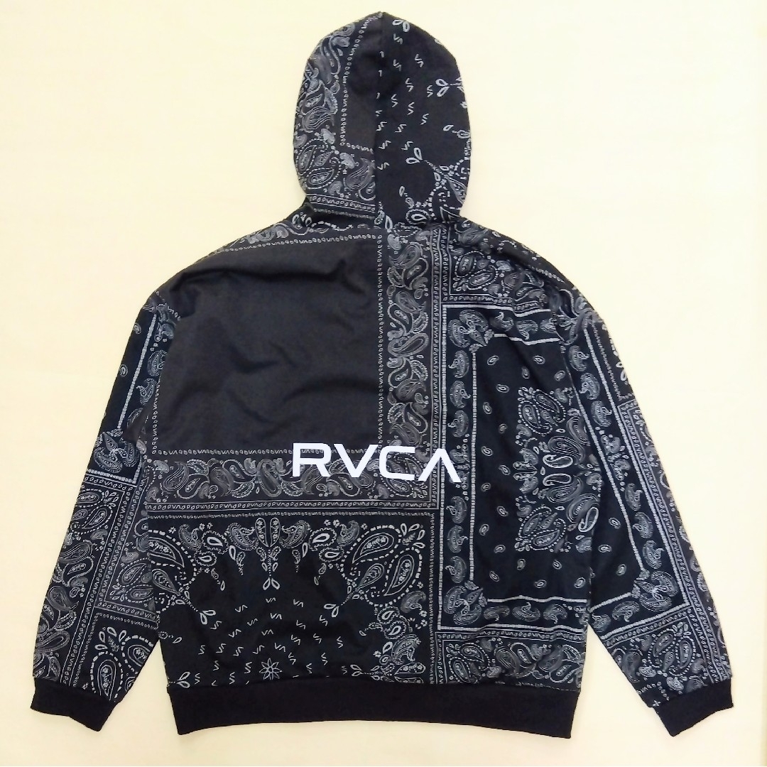 RVCA(ルーカ)の[新品] RVCA ルーカ パーカー バンダナ ペイズリー 防風/撥水 Mサイズ メンズのトップス(パーカー)の商品写真