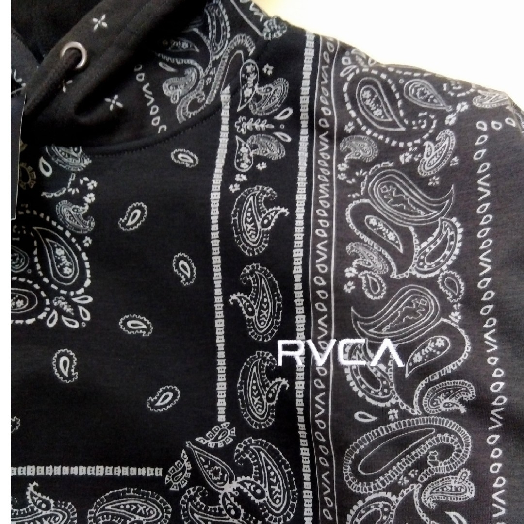 RVCA(ルーカ)の[新品] RVCA ルーカ パーカー バンダナ ペイズリー 防風/撥水 Mサイズ メンズのトップス(パーカー)の商品写真