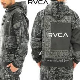 ルーカ(RVCA)の[新品] RVCA ルーカ パーカー バンダナ ペイズリー 防風/撥水 Mサイズ(パーカー)