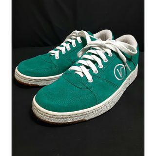 ヴァンズ(VANS)のVANS バンズ USA スウェード スニーカー (26cm〜26.5cm) 緑(スニーカー)