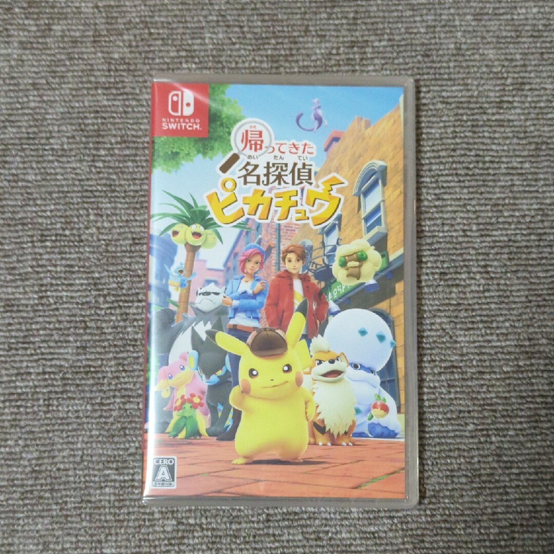 帰ってきた 名探偵ピカチュウ エンタメ/ホビーのゲームソフト/ゲーム機本体(家庭用ゲームソフト)の商品写真