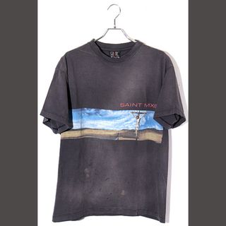 アザー(other)の未使用品 23AW セントマイケル SS TEE/SKY  半袖Tシャツ M(Tシャツ/カットソー(半袖/袖なし))