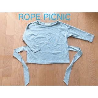 ロペピクニック(Rope' Picnic)のロペピクニック　リボン　カットソー(カットソー(長袖/七分))