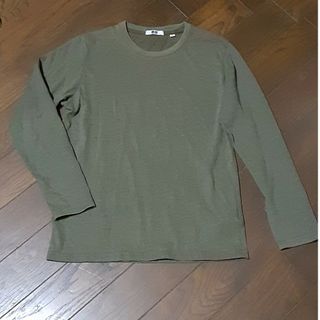 ユニクロ(UNIQLO)のメンズ　Tシャツ(Tシャツ/カットソー(七分/長袖))