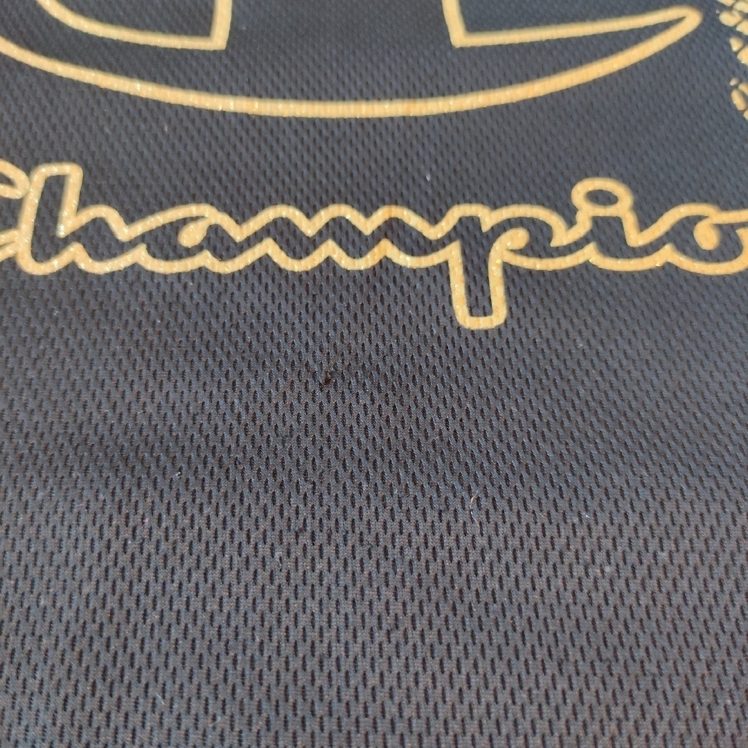 Champion(チャンピオン)の👕Champion メッシュT BLK キッズ/ベビー/マタニティのキッズ服男の子用(90cm~)(Tシャツ/カットソー)の商品写真