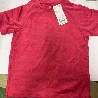 ユニクロ(UNIQLO)のユニクロ　ドライEXクールネックT  サイズ120(Tシャツ/カットソー)