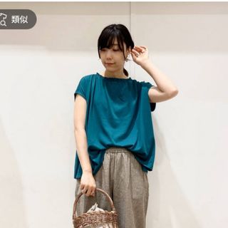 スタディオクリップ　半袖カットソー　Tシャツ　レディース　M