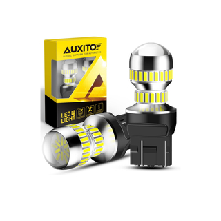 AUXITO T20 led バックランプホワイト 超拡散レンズ 車検対応 2個(汎用パーツ)