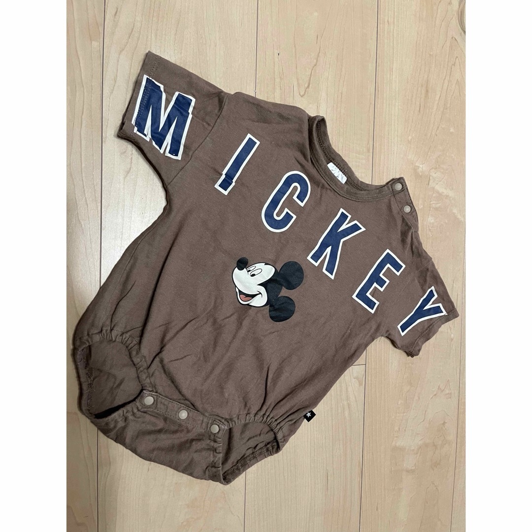 Disney(ディズニー)のミッキー mickey 70 ロンパース キッズ/ベビー/マタニティのベビー服(~85cm)(ロンパース)の商品写真