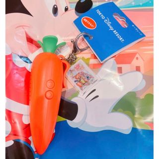 ディズニー(Disney)のディズニー　ズートピア　にんじん　録音キーチェーン(キャラクターグッズ)