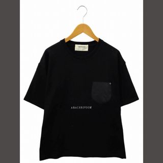 アナクロノーム(anachronorm)のANACHRONORM×VOO クルーネック ロゴ刺繍 半袖 Tシャツ Q(Tシャツ/カットソー(半袖/袖なし))