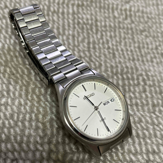 セイコー(SEIKO)のSEIKO 腕時計 シルバー文字盤SPIRIT 620274 時計【ジャンク品】(腕時計(アナログ))