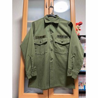 ヴィンテージ(VINTAGE)の60s〜70s 米軍 実物 ユーティリティシャツ USARMY OG107(シャツ)