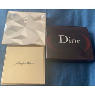 クレドポーボーテ(クレ・ド・ポー ボーテ)のチーク　ハイライト　3点セット　クレドポー　 Dior アンプリチュード(フェイスパウダー)